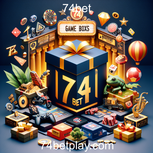 Descubra o Mundo das Caixas de Jogos na 74bet